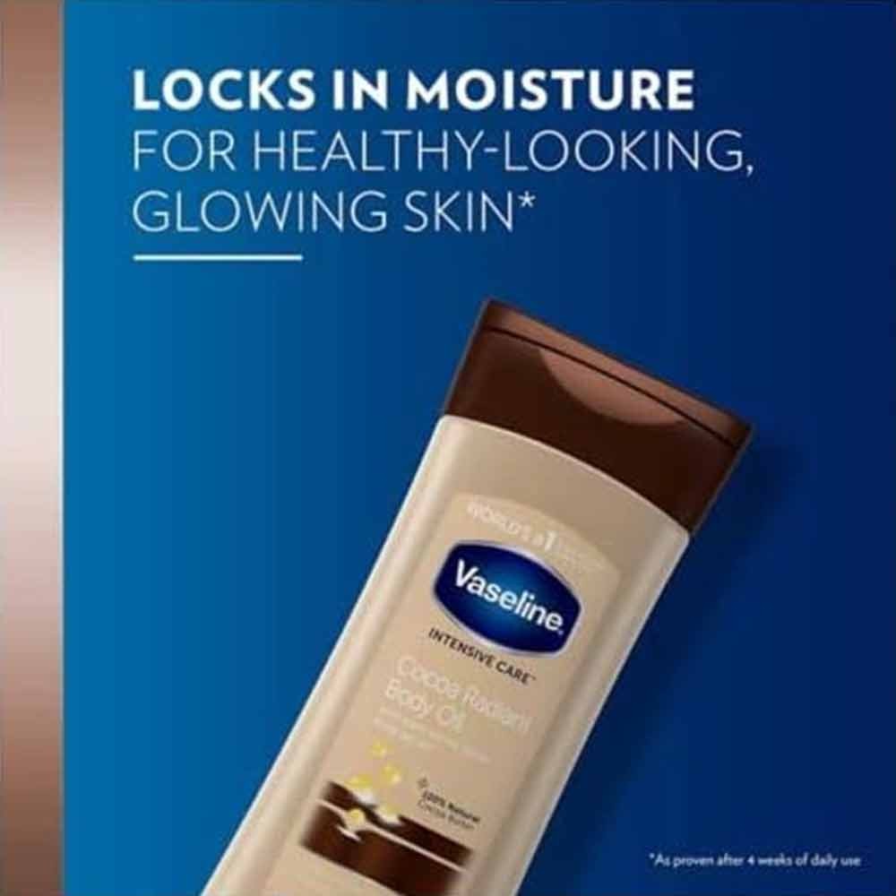 Vaseline Intensive Care Cocoa Radiation Body gel Oil 200ml