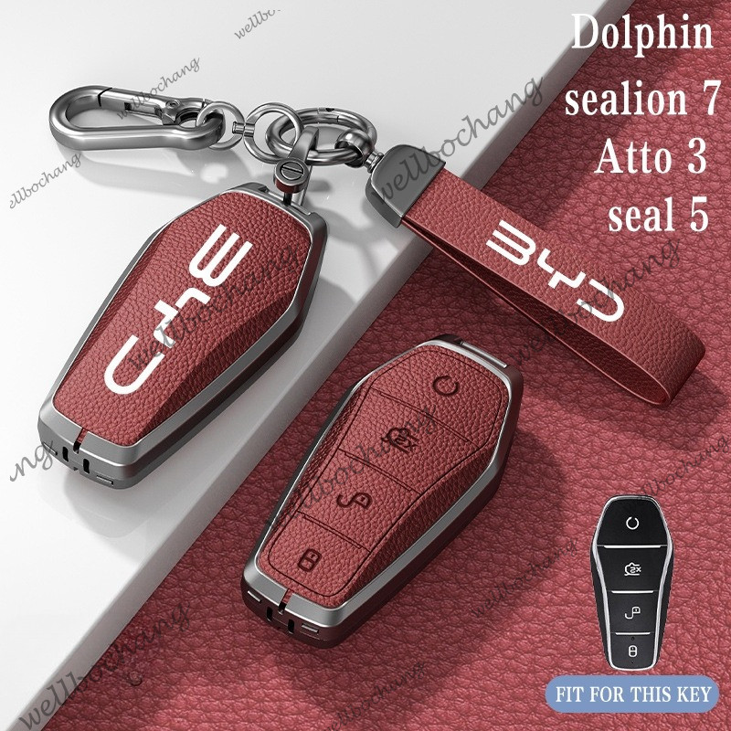 BYD Dolphin / Atto 3 / sea / sealion 7 / Dolphin mini / M6 / Shark / atto2 / seal 5 Key Case BYD Car