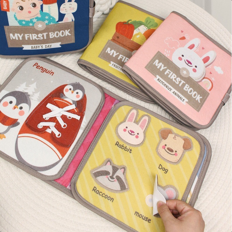 Sách vải bận rộn cho bé