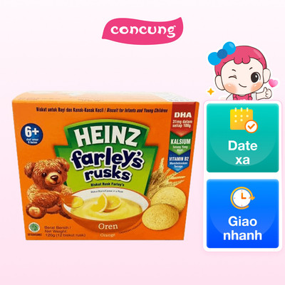 Bánh quy vị cam - Heinz Farley's rusks Orange