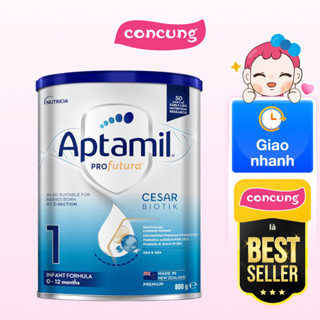 Sữa Aptamil Profutura Cesarbiotik 1 Infant Formula (Dành Cho Trẻ Từ 0 – 12 Tháng Tuổi) 800G