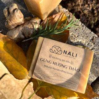 Bánh gội đầu Gừng Hương thảo – Xà phòng gội đầu thủ công