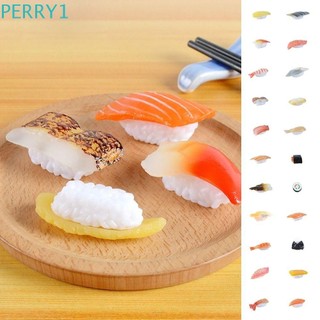 Perry Mô Phỏng Đồ Chơi Nhà Bếp, Cơm Bóng Giả Vờ Chơi Mô Phỏng Mô Hình Sushi, Mô Phỏng Nhân Tạo Thực Phẩm Nhật Bản Đồ Chơi Nấu Ăn Thực Phẩm Đồ Chơi Nhà Bếp