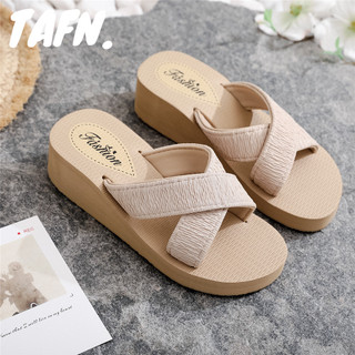 TAFN  Dép sandal nữ Hở Ngón Đế Dày Có Quai Cài 2024NEW Mùa hè Kiểu Dáng Thời Trang  Tự tin Cá tính Tự nhiên Hiện đại FDL2460YL1 27Z240705