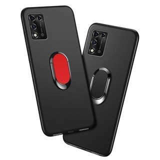 Ốp điện thoại Cho ZTE Libero 5G ii A103ZT / Libero 5G iii A202ZT / Libero 5G IV A302 Đơn Giản Đen Trong Suốt Matte Mềm TPU Vỏ Bảo Vệ Chống Sốc Silicon Có Giá Đỡ Hình Bầu Dục