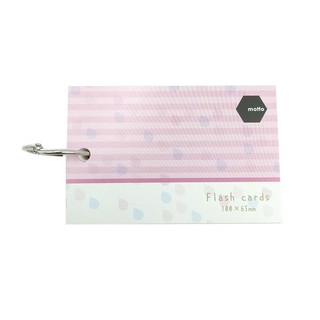 Giấy Note Flash Cards Motto 100x65mm CYFC100-PK - Motto