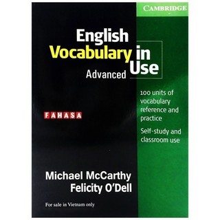 Sách - English Vocabulary In Use Advance FAHASA Reprint Edition - Tái bản