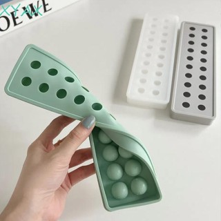 Máy làm đá viên XYAX, Khuôn khay đá 20 lưới bằng silicon, bền có nắp đậy Đóng băng nhanh Máy làm đá có thể tái sử dụng Cocktail
