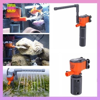 Diachavn 1 bộ lọc bể cá, máy bơm nước ac220-240v 3 trong 1, máy bơm không khí oxy chìm bể cá mini bền bỉ 3w / 5w cho bể cá nhỏ