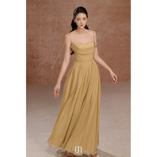 Váy Maxi Hở Lưng Đan Dây DN0672