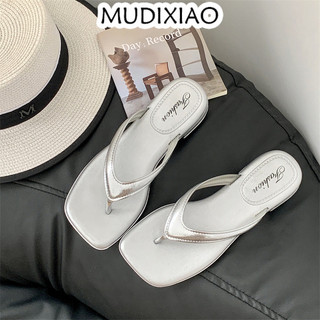 MUDIXIAO dép sandal nữ dép đế cao Thoải Mái Xinh Xắn  Phong cách đơn giản Phóng khoáng Năng động Phối hợp dễ dàng FDL2470P2R 31Z240730