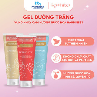 Gel dưỡng trắng vùng nhạy cảm Rewhitez hương nước hoa dịu nhẹ dung tích 50g