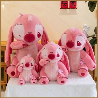Sta5 60cm Dễ Thương Màu Hồng Stitch Sang Trọng Búp Bê Quà Tặng Cho Bé Gái Trang Trí Nhà Ngủ Ném Gối Đồ Chơi Nhồi Bông Cho Trẻ Em