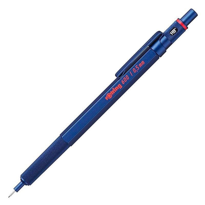 Rotring Mechanical Pencil Iron Blue 600 2114266 0.5mm