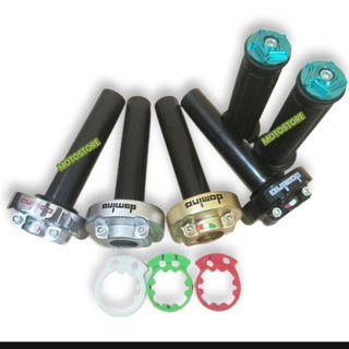 Cùm domino tăng tốc 2 dây ga và bao tay TPT và gù salaya xanh lục bảo gắn thông dụng xe máy xe điện