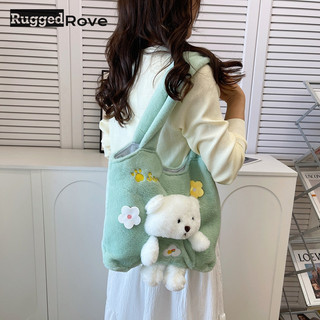Rove chắc chắn Phong cách mới Túi sang trọng thời trang gấu dễ thương Túi xách tay dung tích lớn