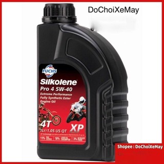 Fuchs Silkolene 5w-40 1L hàng Châu Âu cao cấp Ester cho mọi loại xe . DoChoiXeMay