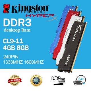 Kingston hyperx 4gb 8gb ram ddr3 1333mhz 1600mhz 1866mhz dimm 2rx8 pc memory