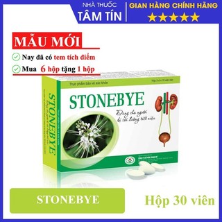 [CHÍNH HÃNG MUA 6 TẶNG 1 ] Stonebye - Thực phẩm bảo vệ sức khỏe hỗ trợ điều trị sỏi thận