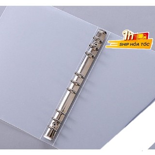 Sổ còng sắt B5 9 chấu Tuệ Minh ruột giấy refill 90 trang tùy chọn Caro/Dotgrid /kẻ ngang/ sổ kế hoạch