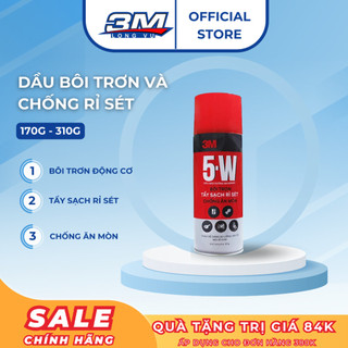 Chất Chống Rỉ Và Bôi Trơn 5W Way Penetrant 3M (170g/310g) - 3M Long Vu