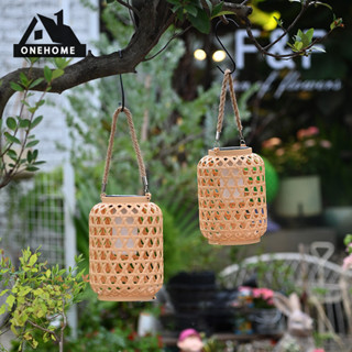 Đèn lồng mây giả năng lượng mặt trời, Đèn chùm phong cảnh dệt không thấm nước ánh sáng ấm áp