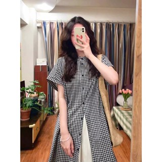  【Bess's house-bigsize váy babydoll dáng dài+chân váy chữ a,set váy bigsize,đồ bộ nữ sang chảnh,set đồ nữ đi chơi,Bộ áo sơ mi bọc thịt cỡ lớn mùa hè,bộ quần áo nữ mùa hè,set áo sơ mi chân váy,set váy dài,set đồ nữ bigsize,set bigsize nữ sang chảnh 