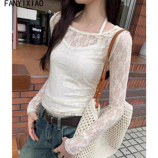 FANYIXIAO áo phông áo thun nữ croptop baby tee Đơn giản Thể thao Dễ thương xu hướng WCS2480LKT 35Z240830