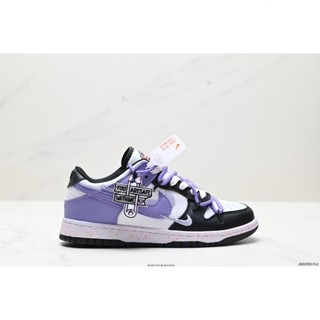    CHÍNH HÃNG   Giày Sneaker Nam Nữ *_Off-White x_Nike_SB Dunk Low Purple Full Box 