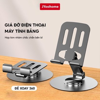 Giá Đỡ Điện Thoại Máy Tính Bảng  Xoay 360 Hợp Kim Nhôm, Kệ Điện Thoại Xem Phim Livestream