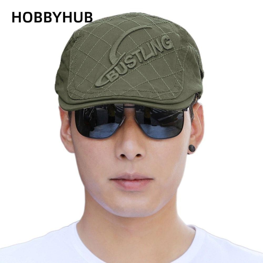 HOBBYHUB Thời trang thông thường Bảo vệ tia cực tím Mũ cao điểm mùa hè dành cho nam