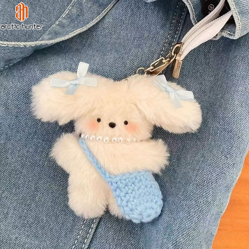 Arctic Hunter Dễ thương sáng tạo sang trọng móc khóa búp bê móc khóa túi treo đồ trang trí