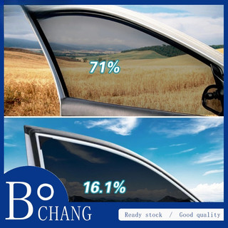 Giấy Dán Cửa Sổ Ô Tô Tint Tinting Phim VLT 300x50cm Đen Ô Tô Bên Cửa Sổ Kính Năng Lượng Mặt Trời Bóng Phim UV Bảo Vệ Miếng Dán Phim