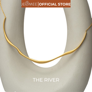  Vòng cổ nữ sợi mảnh dáng kiềng The River Jesmee phong cách thanh lịch - N25025 