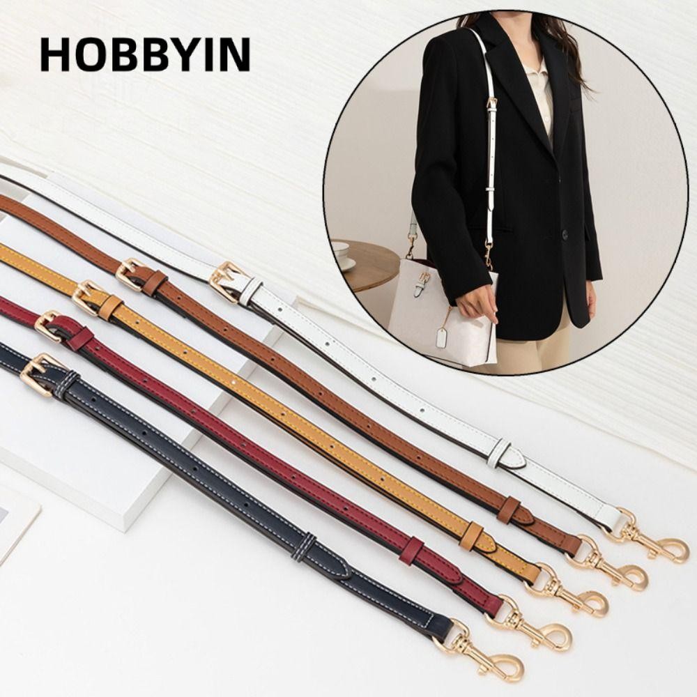 HOBBYIN Dây đeo túi da, Dây đeo vai thay thế có thể tháo rời, Thắt lưng túi đeo chéo có thể điều chỉnh