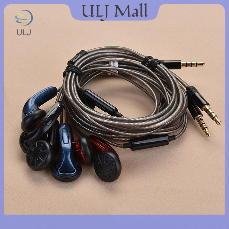 Tai nghe phẳng âm trầm nặng ULJ DIY MX500 Tai nghe có Mic Tai nghe thể thao học tập chất lượng cao.
