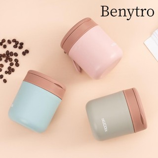 Cốc Ăn Sáng Cách Nhiệt BENYTRO, Miệng Rộng Inox 304 Cách Nhiệt-Túi Đựng Thực Phẩm, Bát Canh Kín Cốc Cháo Di Động Cốc Canh Cách Nhiệt Chân Không Cho Thực Phẩm Nóng