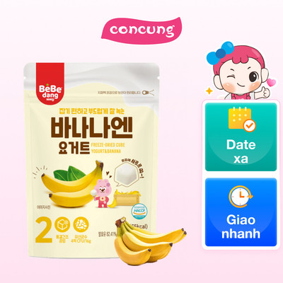 Sữa Chua Sấy Bebedang Vị Chuối
