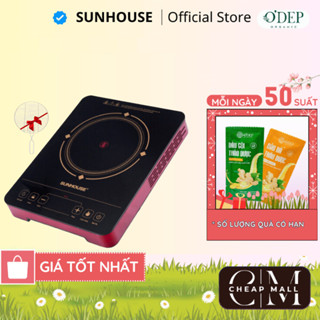 Bếp hồng ngoại Sunhouse SHD6014 cảm ứng Chính hãng, Tặng vỉ nướng, Khóa trẻ em - CHEAP CMO