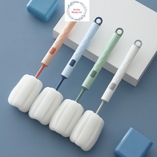 Cọ rửa bình sữa mút xốp, đầu mút có thể thay thế