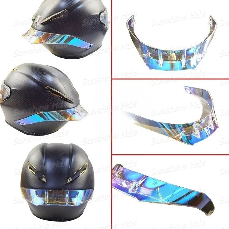 1 Chiếc Mũ Bảo Hiểm Xe Máy Phụ Kiện AGV Màu Spoiler Pista GP / GPR Corsa / Corsa R Phụ Kiện Mũ Bảo H