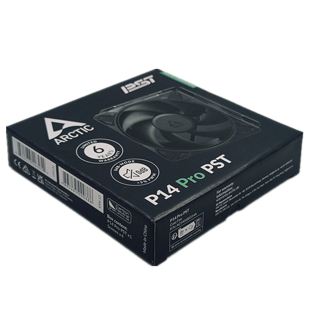 ARCTIC P14 PRO PST Khối Lượng Không Khí Lớn Áp Suất Không Khí 14cm Máy Tính Để Bàn Quạt Điều Khiển N