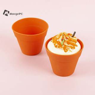 Maxgepc 1 Cốc Bánh Silicon DIY Muffin Bánh Cốc Bánh Pudding Khuôn Nướng Bánh Khuôn Dụng Cụ Mới