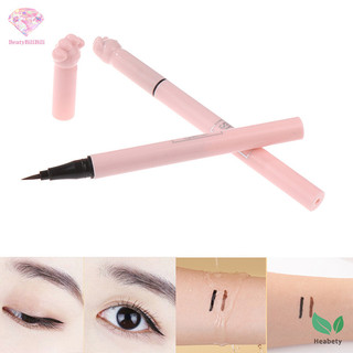 Heabety 1 cat paw đen nâu lỏng bút kẻ mắt dài lasg chống thấm nước kẻ mắt mới