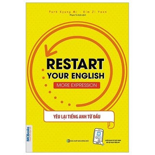 Sách - restart your english - more expression - yêu lại tiếng anh từ đầu