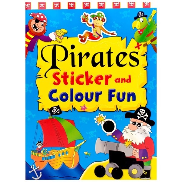 Pirates Sticker And Colour Fun 2