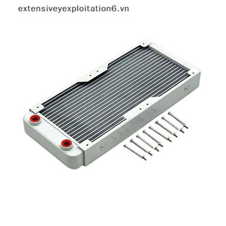 Bộ tản nhiệt làm mát bằng nước pc nhôm cho cpu gpu ram bộ trao đổi tản nhiệt quạt làm mát 60 / 80 / 90 / 120 / 240 / 360 / 480mm đen / trắng / vàng.