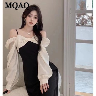 Mqaq Thu Đông Mới Hepburn Phong Cách Mỏng Pháp Tính Khí Đầm Mỡ Em Gái Cao Cấp Nữ