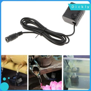 Đầu cắm nữ 100L / h Máy bơm nước năng lượng mặt trời chìm DC 12V