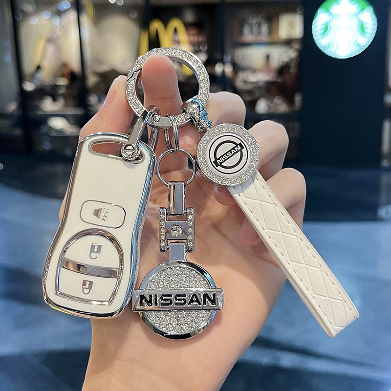 Vỏ chìa khóa Nissan Qichen D50 chuyên dụng Phong cách cũ Chống mài mòn Vỏ chìa khóa xe hơi cổ điển S